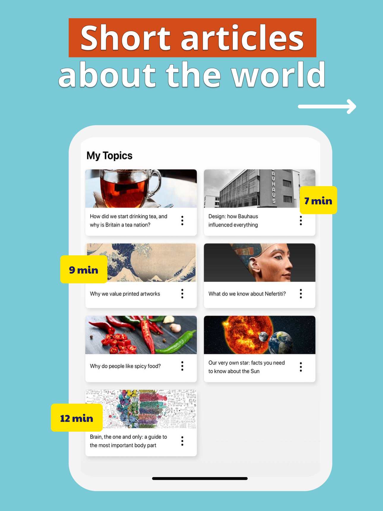 Nerdish: Daily Micro Learning screenshot 4