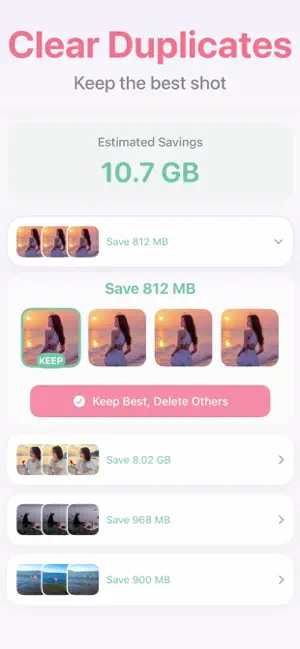 Aizy: AI Photo Cleaner App screenshot 1
