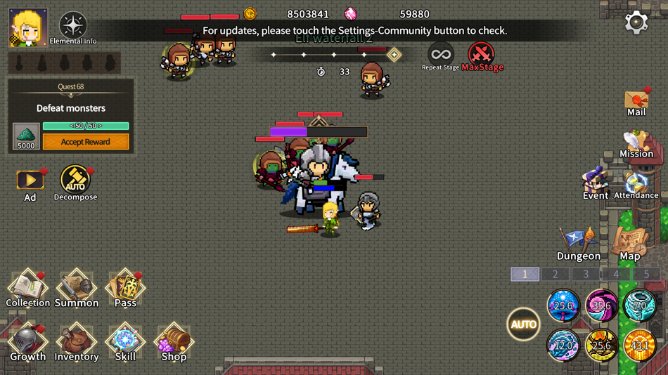 #9. Returned Warrior RPG (iOS) 由: Dreamplay Games Inc.