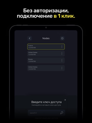 VPNS Bot iPad screenshot 1