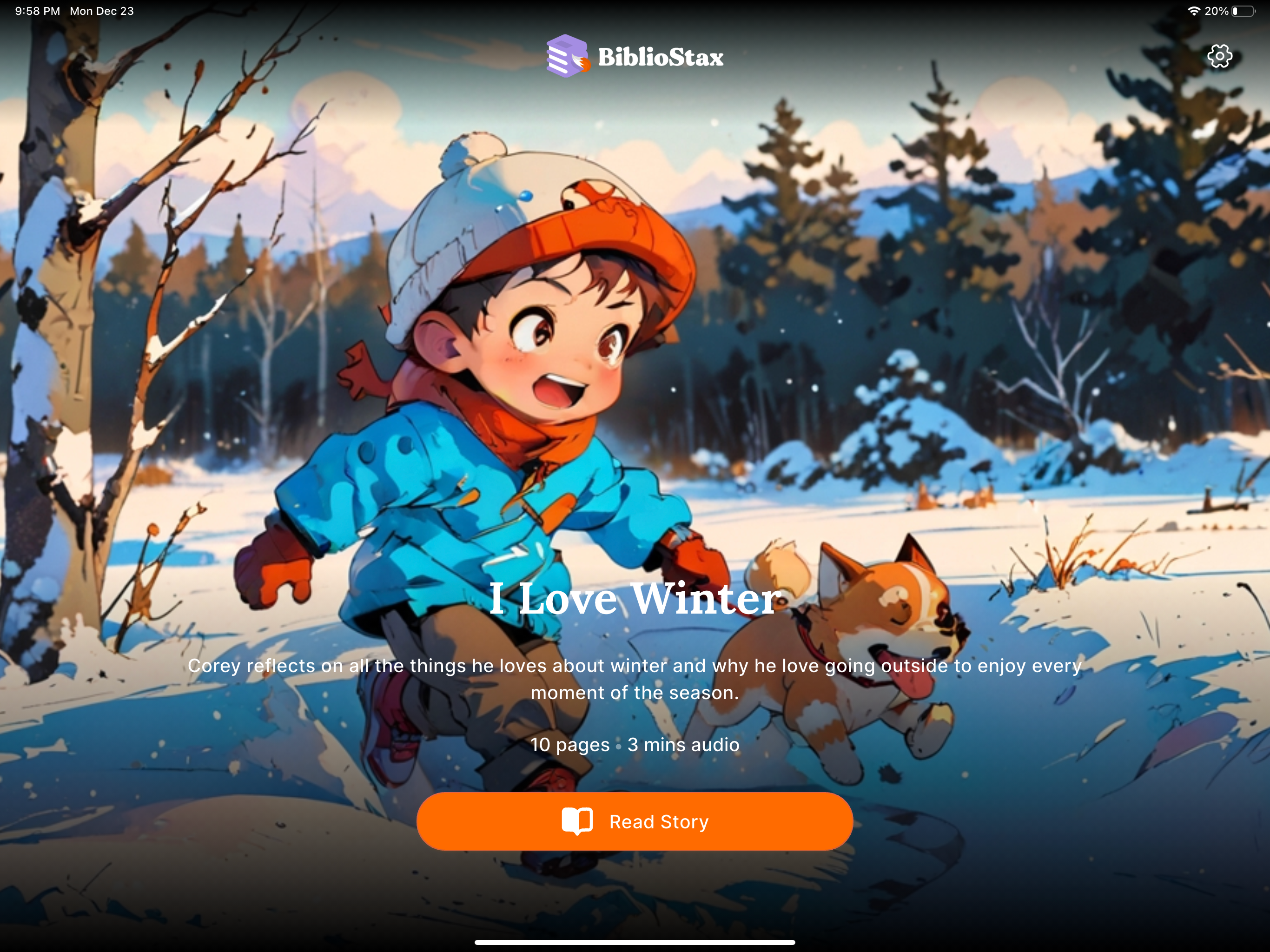 BiblioStax: Library of Stories screenshot 9