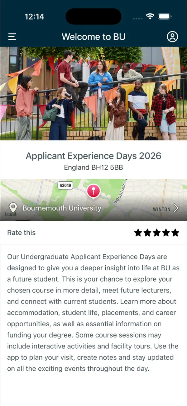 Screenshot #2 pour Bournemouth Uni Official App