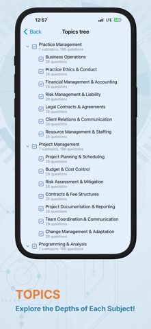 ARE 5.0 Architecture Prep Test iPhone screenshot