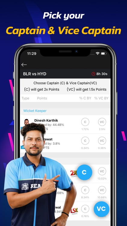 Real11 Fantasy Sports screenshot-8