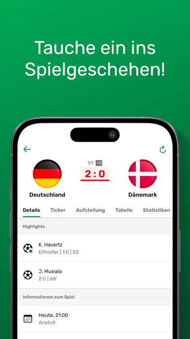 TorAlarm - WM 2026 Spielplan App Store preview screenshot 4