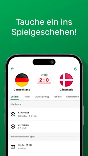 Screenshot von TorAlarm - WM 2026 Spielplan auf dem iPhone 4
