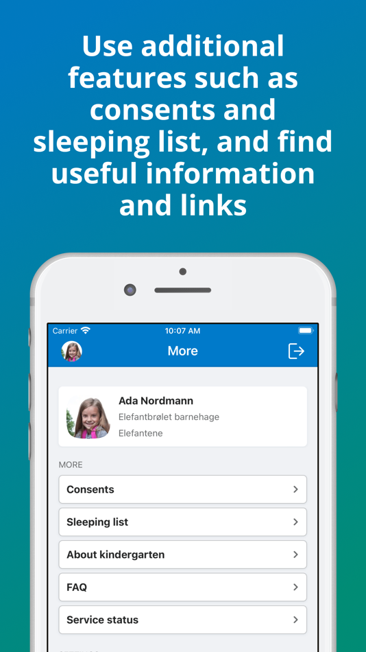 #5. Min Barnehage - foresatt (iOS) Podle: Visma