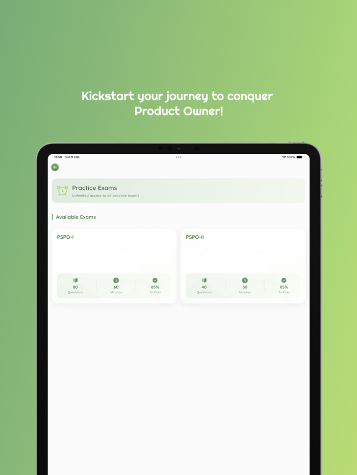 Product Owner Exam 2025