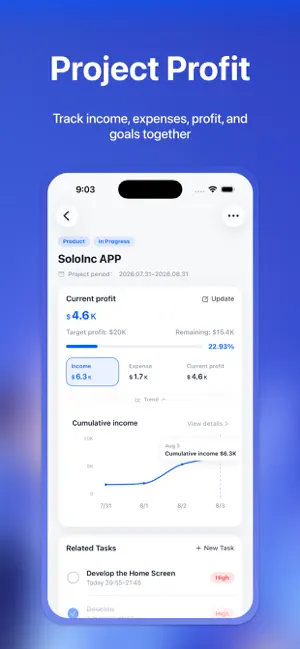 SoloInc: Solo Business Manager screenshot 4