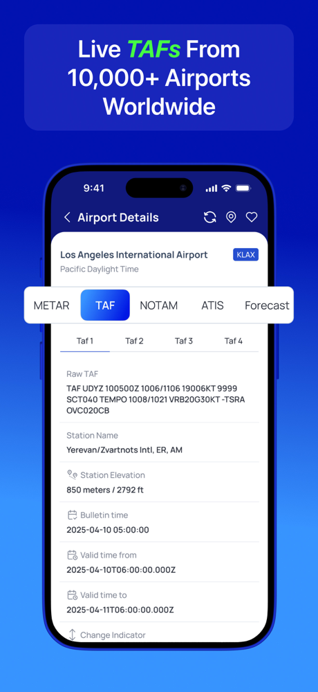 Aviation Weather: METAR, TAF screenshot 4