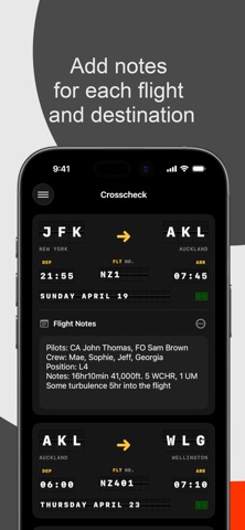 Crosscheck – Built for Crew Screenshot 3 of 10