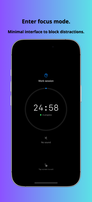 Pomodoro Timer · FocusLoop Screenshot 2 of 5