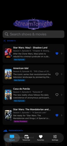 StreamTonight Screenshot 2 of 5