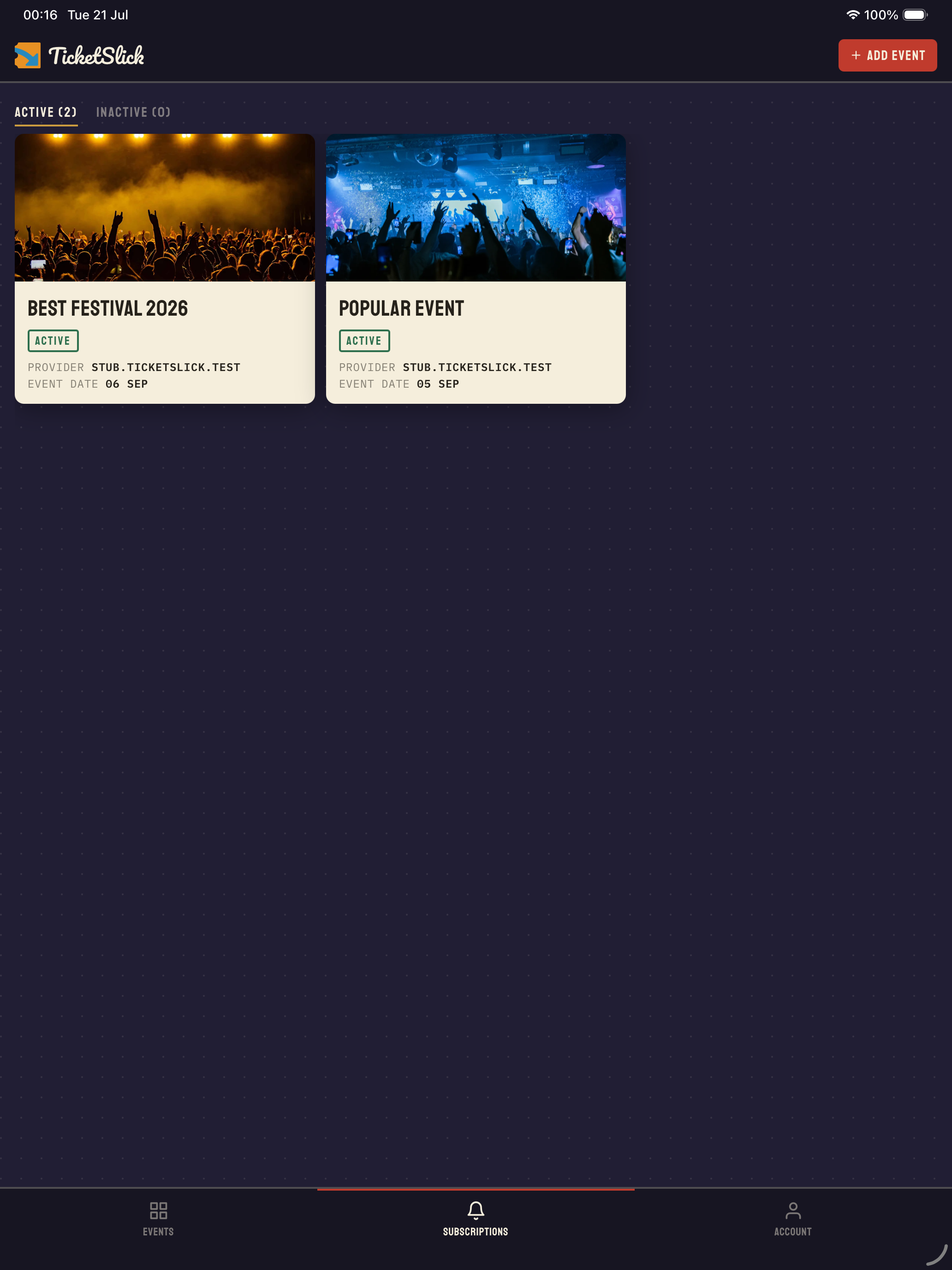 TicketSlick screenshot 8