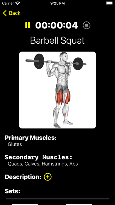 Cretos: Training and Fitness Screenshot