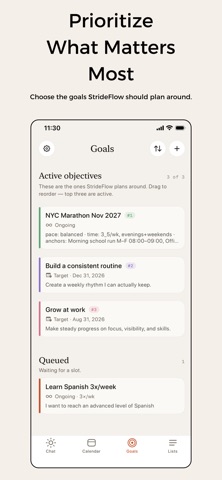 StrideFlow AI screenshot