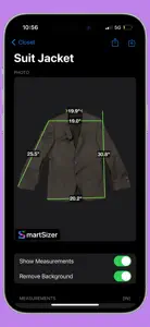 Smartsizer - Measure Clothing screenshot #7 for iPhone