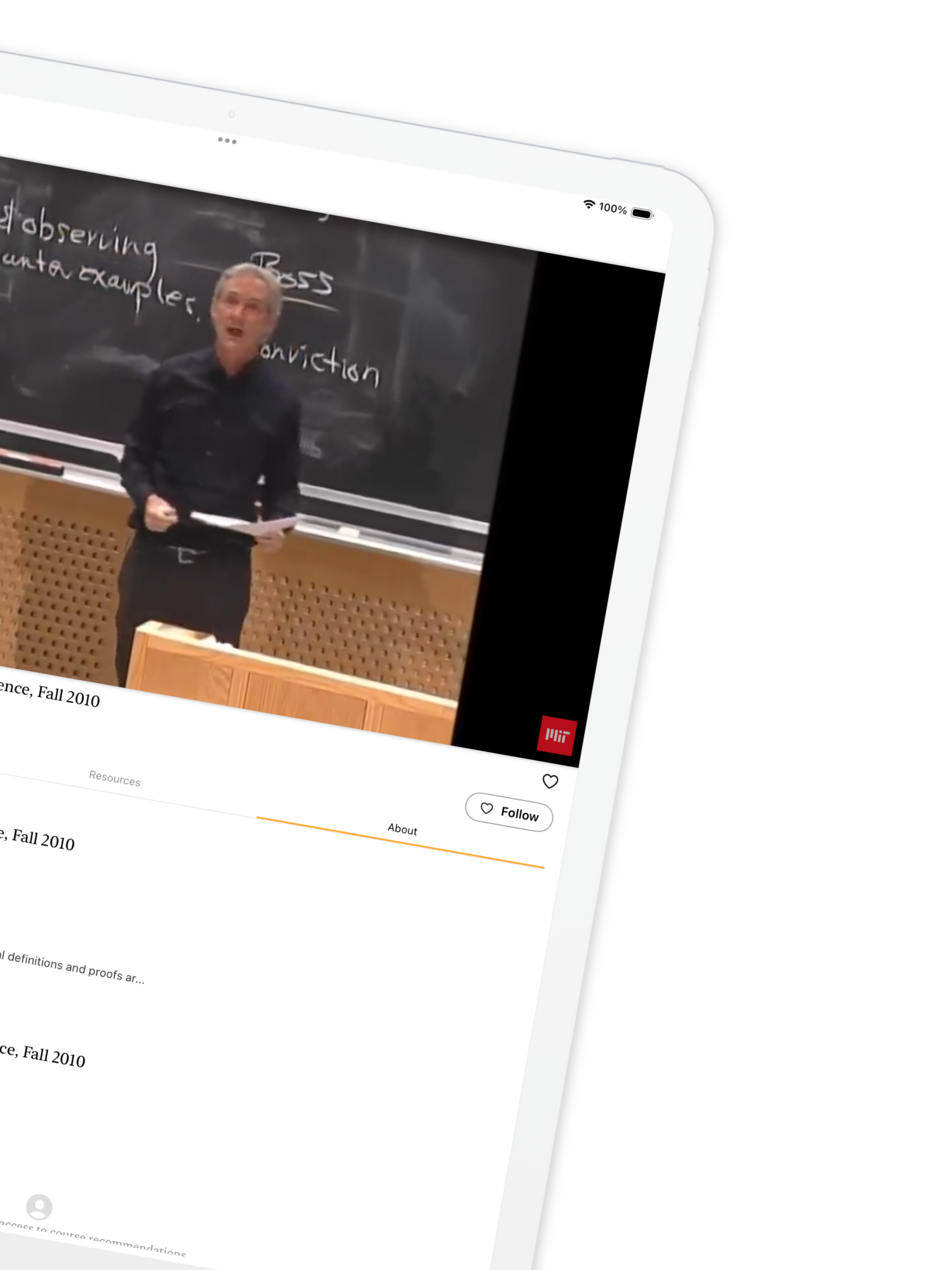 Lectura: University Lectures