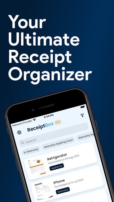 Receipt Organizer : ReceiptBox Screenshot