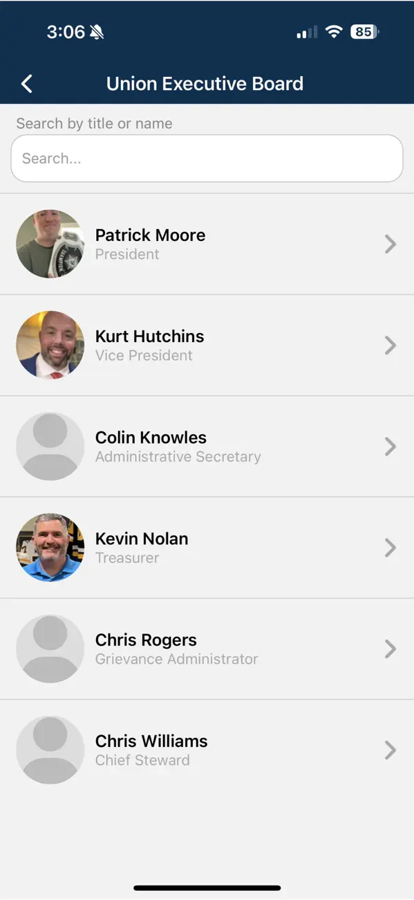Screenshot #3 pour County Employees Assoc.