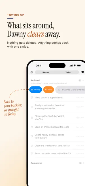 Dawny – To Do List & Reset screenshot 4