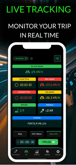 GPS Speedometer: Mph Tracker. screenshot 4