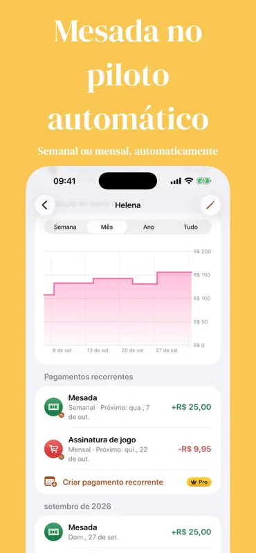 Mesada e cofrinho - Acorn screenshot 5 of 6