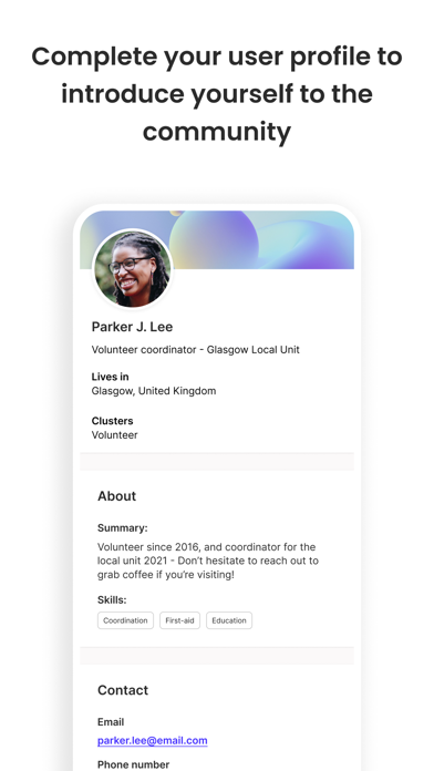 AWID Community screenshot