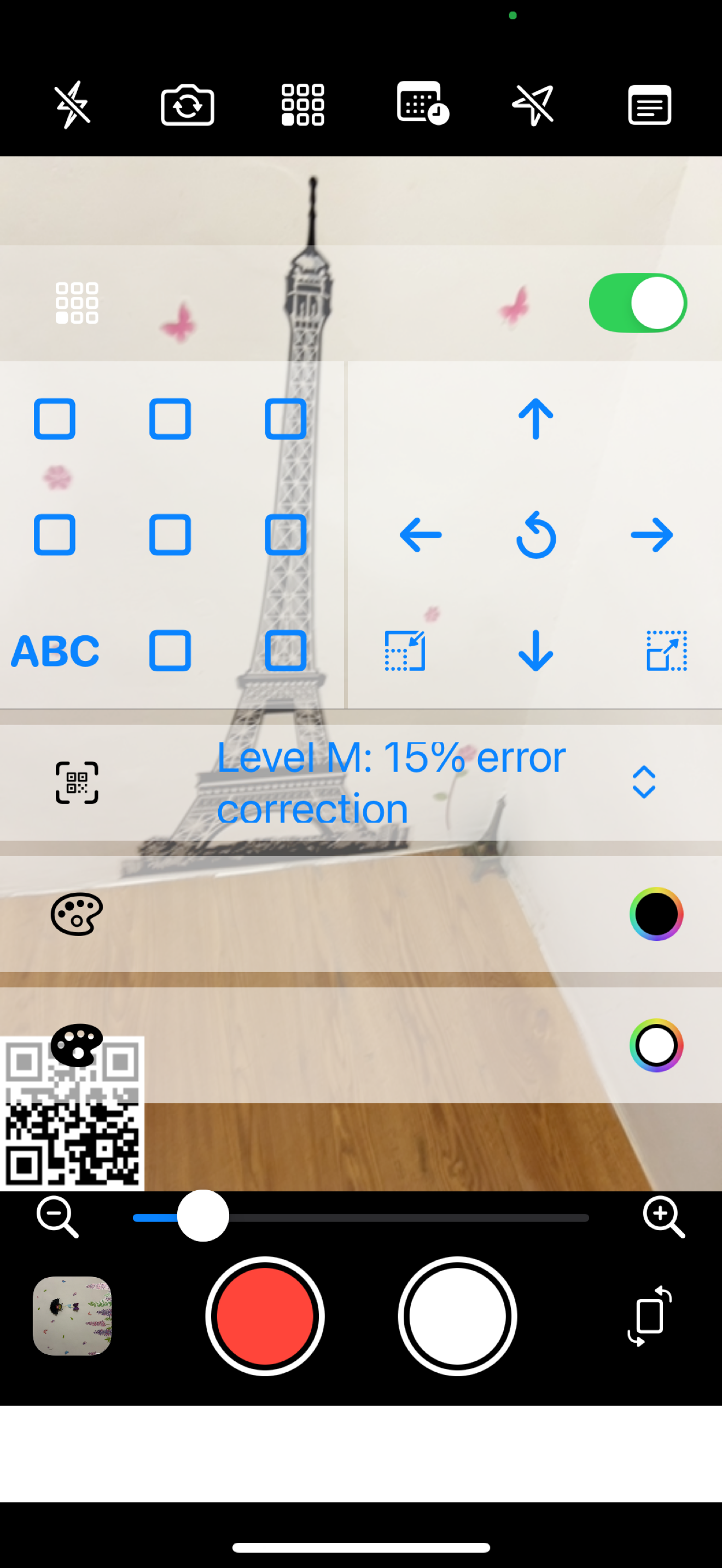 QR Stamp Camera