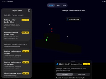 Maritime Master - Nav Lights iPad screenshot