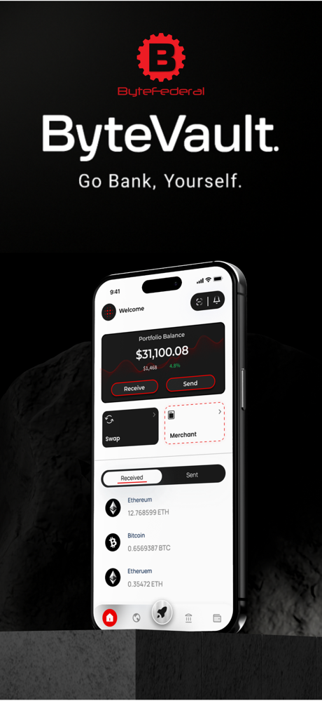 ByteVault: Self-Custody Wallet screenshot 1