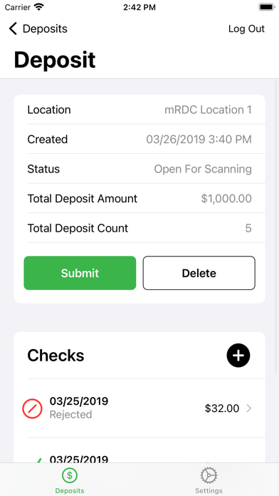 Regent Bank Business mRDC Screenshot