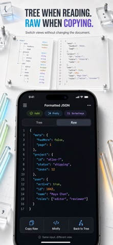 JSON Viewer: Formatter, Tree screenshot 6