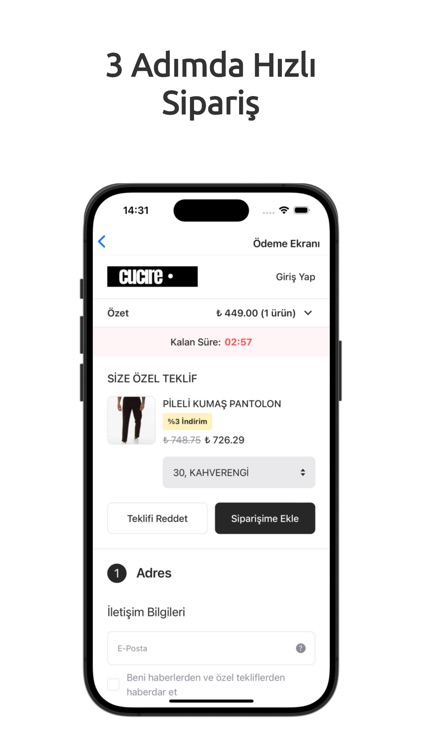 Cucire - Online Alışveriş