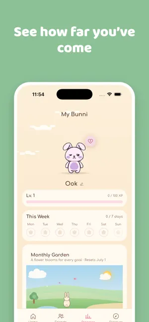 bunni: women's fitness gym pal screenshot 3