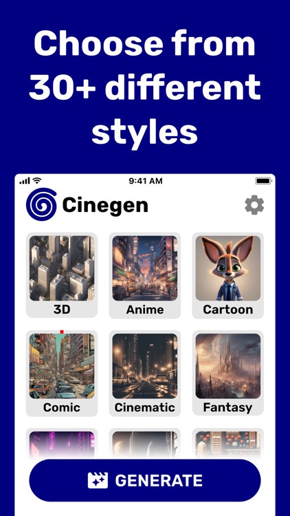 AI Video Generator - Cinegen