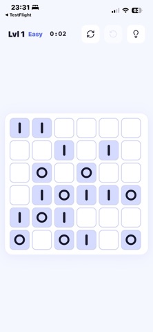 Takuzu Binary - Puzzle Clash! iPhone screenshot