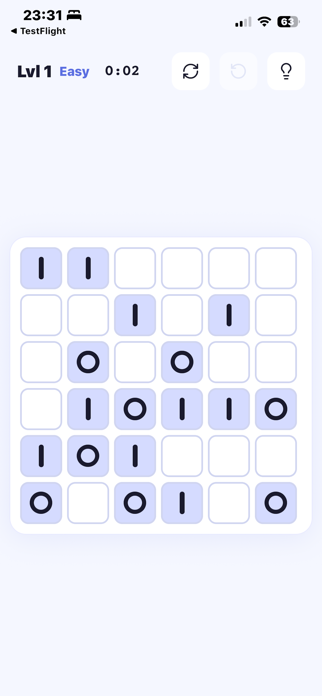Takuzu Binary - Puzzle Clash! Screenshot 1 of 10