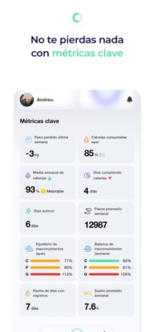 Caloo: Más que Calorías screenshot