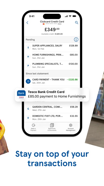 Tesco Bank and Clubcard Pay+