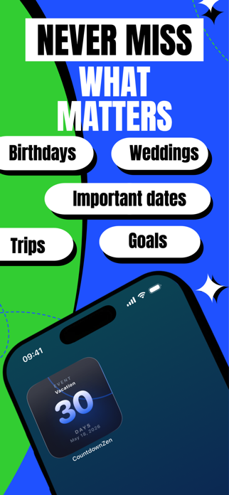 CountdownZen: Event Countdown Screenshot 2 of 4