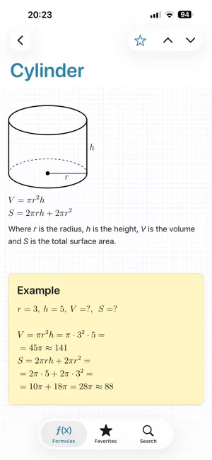 Math Formulas - Ref. Guide screenshot 2