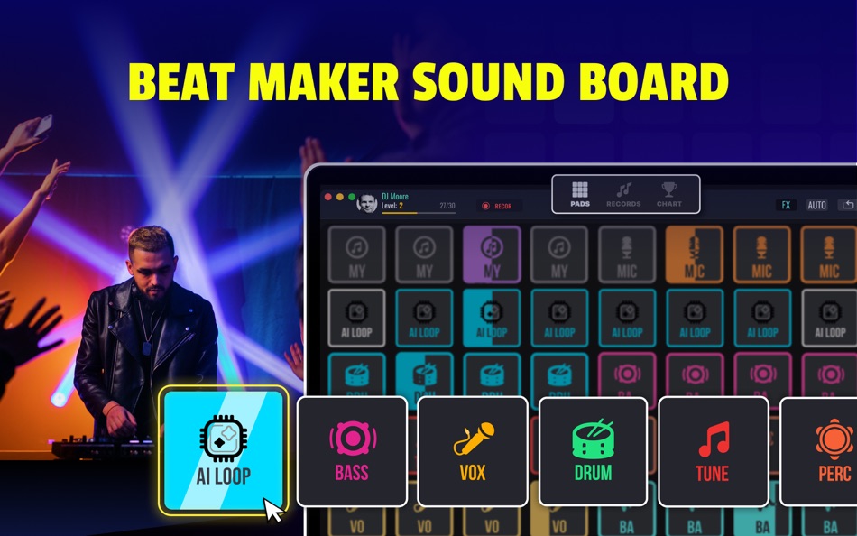 #1. DJ Mix Pads 2: EDM Music Maker (macOS) De: Inline Solutions s.r.o.