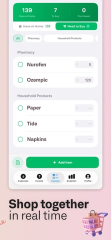 Grosh: Family Budget Planner screenshot