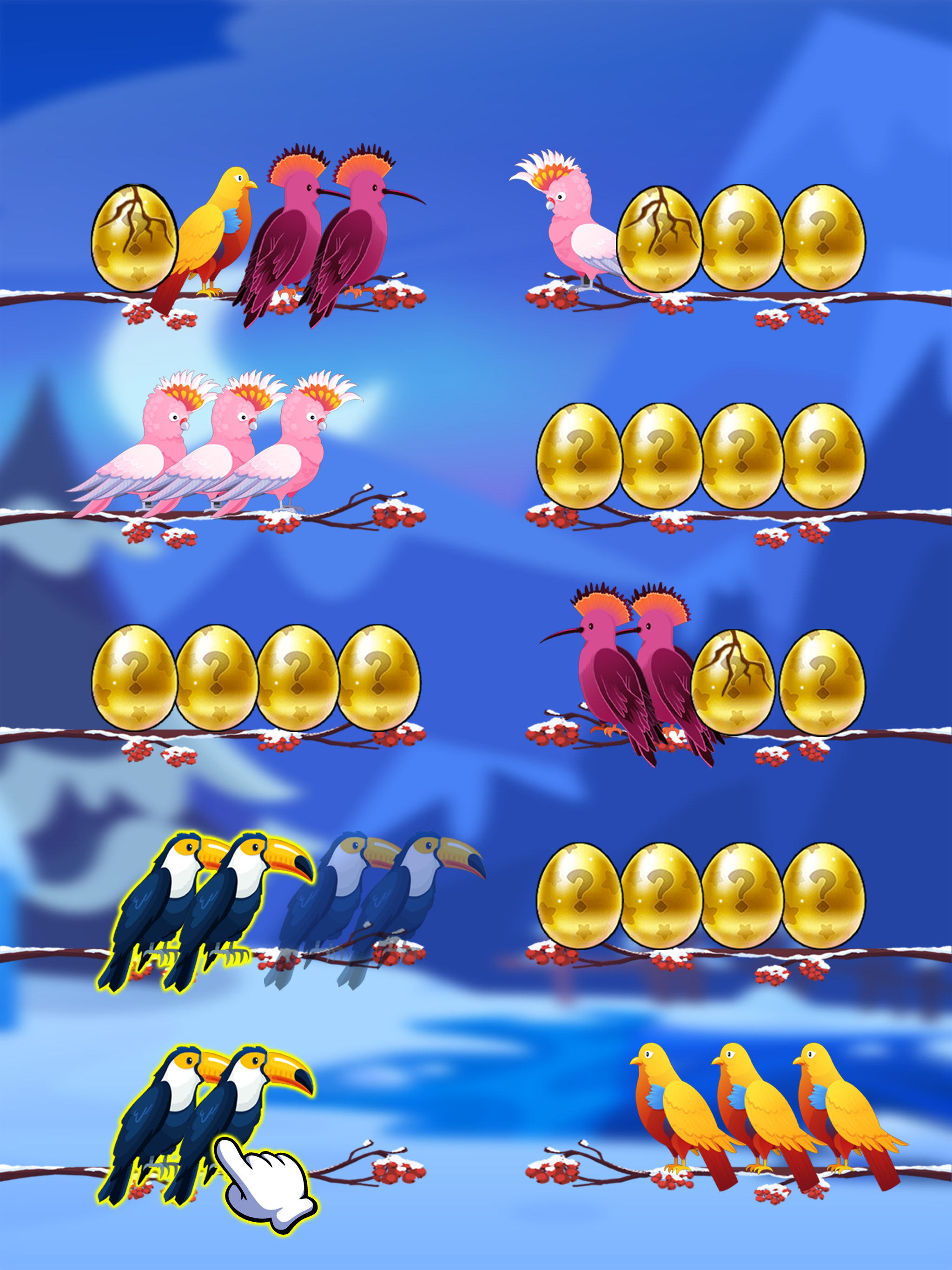 Color Bird Sort Puzzle