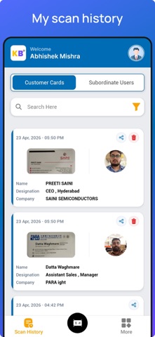 KardBlink screenshot