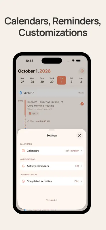 KeepCue: Day Planner, Routines screenshot 3 of 8