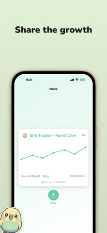 Bird Tracker - Parrot Care Screenshot 7 of 10