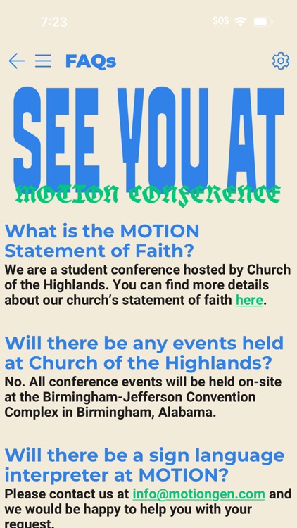 MOTION Conference