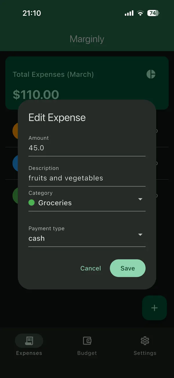 #4. Marginly (iOS) 作者: Misho Tomovski